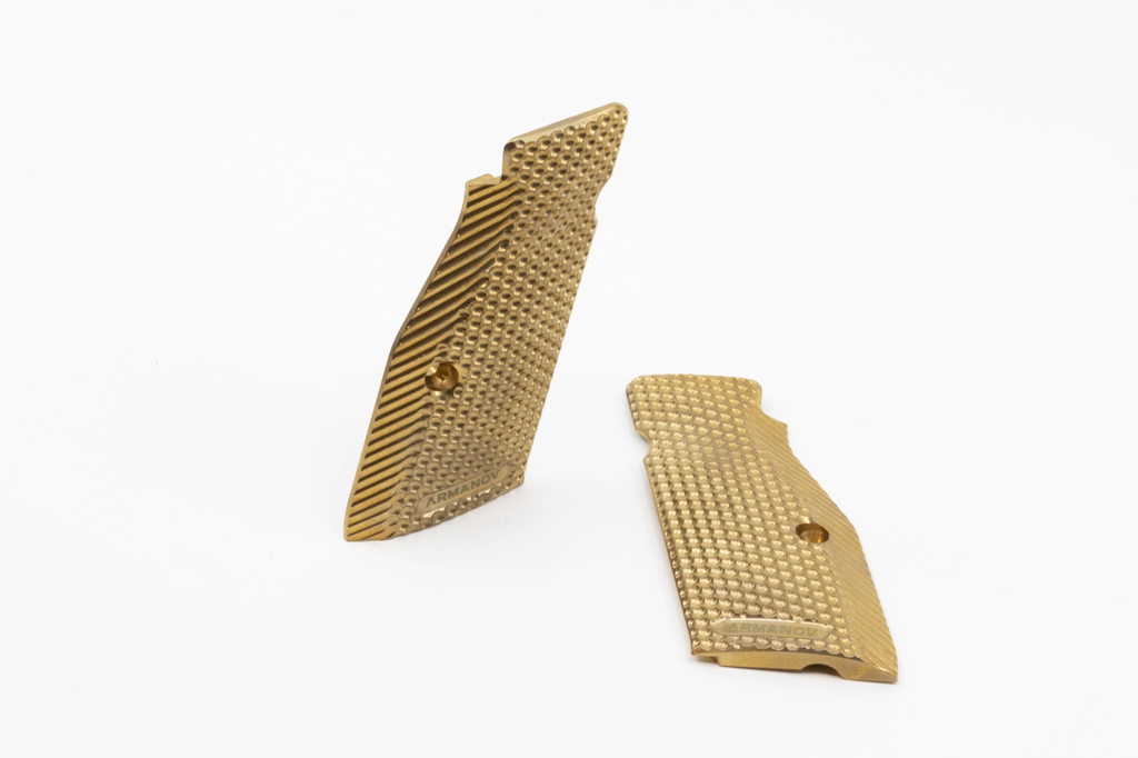 BRASS SpidErgo Gen2 Pistol Grips for CZ Shadow 2, SP01, TS and 75